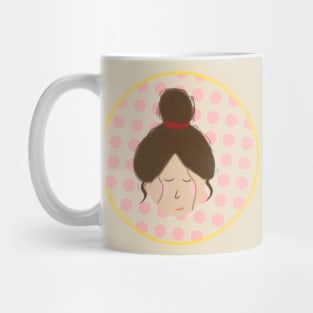 Girl Illustration Mug